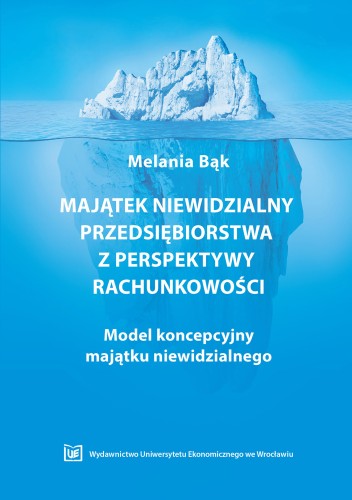 Melania Bąk Majątek niewidzialny przedsiębiorstwa okładka