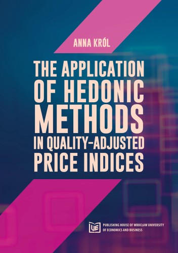 Anna Król the application of hedonic methods okładka