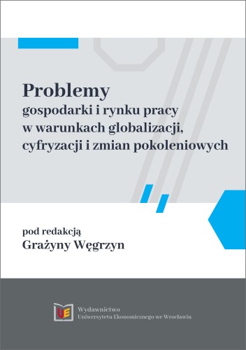 Grażyna Węgrzyn, Problemy gospodarki i rynku pracy, okładka