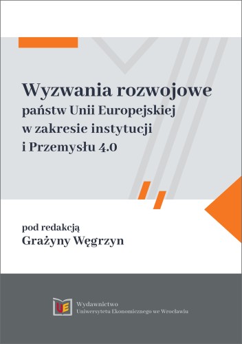 Grażyna Węgrzyn Wyzwania rozwojowe państw UE, okładka