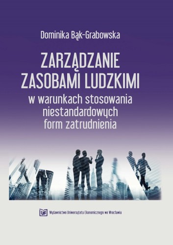 Dominika Bąk-Grabowska, Zarządzanie zasobami ludzkimi, okładka