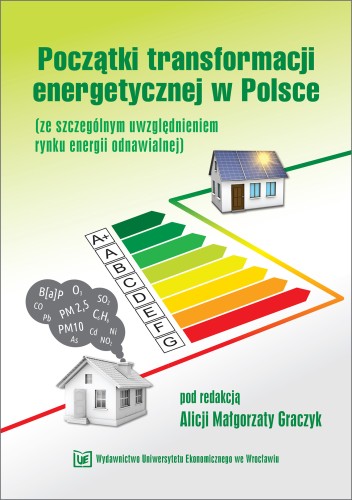 Alicja Małgorzata Graczyk, Początki transformacji energetycznej, okładka