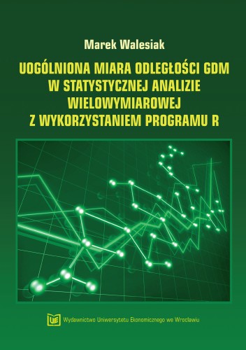 Marek Walesiak, Uogólniona miara odległości GDM, okładka