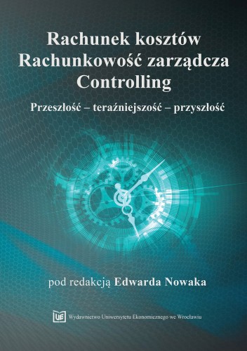 Edward Nowak, Rachunek kosztów Rachunkowość Controlling, okładka
