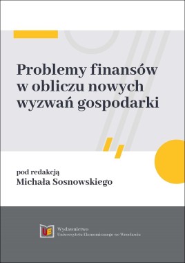 Problemy finansów w obliczu nowych wyzwań gospodarki