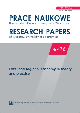 PN 476 Local and Refional Economy in Theory and Practice