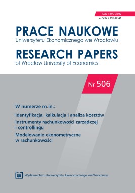 PN 506 Rachunek kosztów. Rachunkowość zarządcza. Controlling