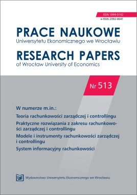 PN 513 Rachunkowość a controlling