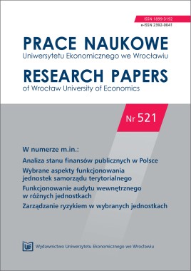PN 521 Finanse i audyt wewnętrzny - współczesne wyzwania