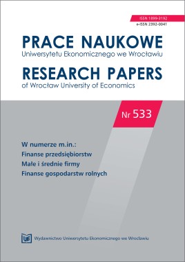 PN 533 Finanse przedsiębiorstw i gospodarstw rolnych