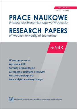 PN 543 Zarządzanie w rachunkowości rachunkowość w zarządzaniu