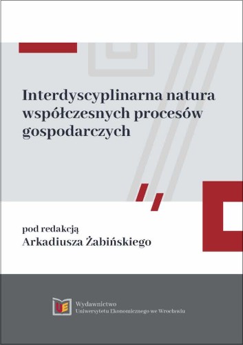 Arkadiusz Żabiński, Interdyscyplinarna natura współczesnych procesów, okładka