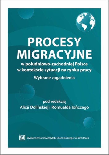 Dolińska, Jończy, Procesy migracyjne w południowo-zachodniej Polsce, okładka