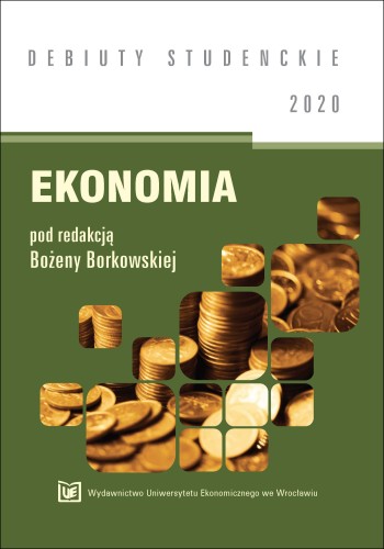 Bożena Borkowska, Debiuty Studenckie 2020 okładka