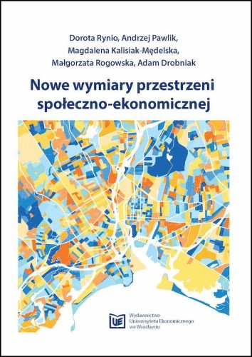 Rynio i in., Nowe wymiary przestrzeni społeczno ekonomicznej, okładka