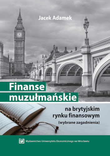 Jacek Adamek, Finanse muzułmańskie, okładka